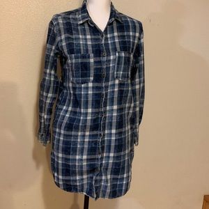 Americana knit long flannel